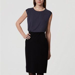 Loft Mixed Media Dress